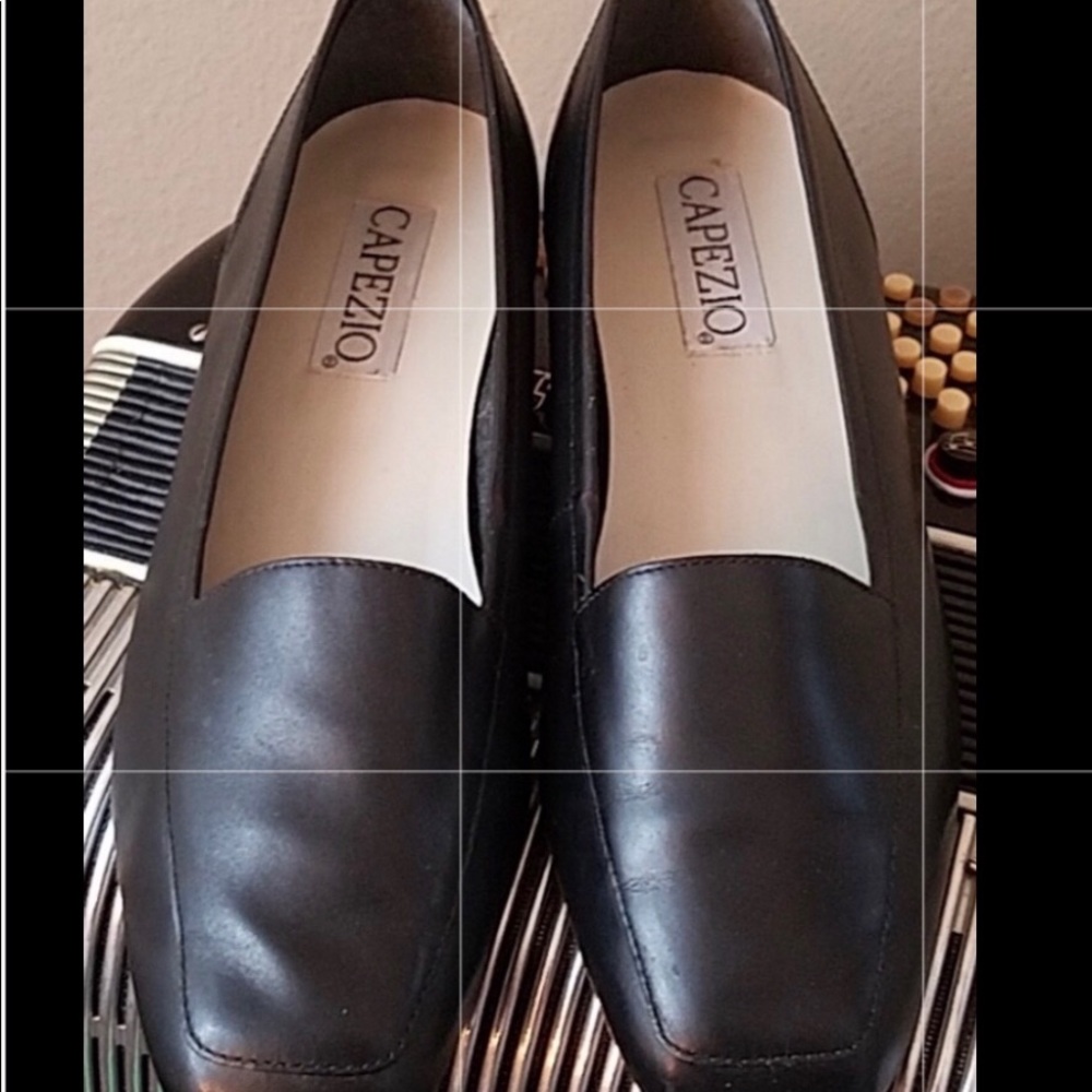 Black Capezio Flats